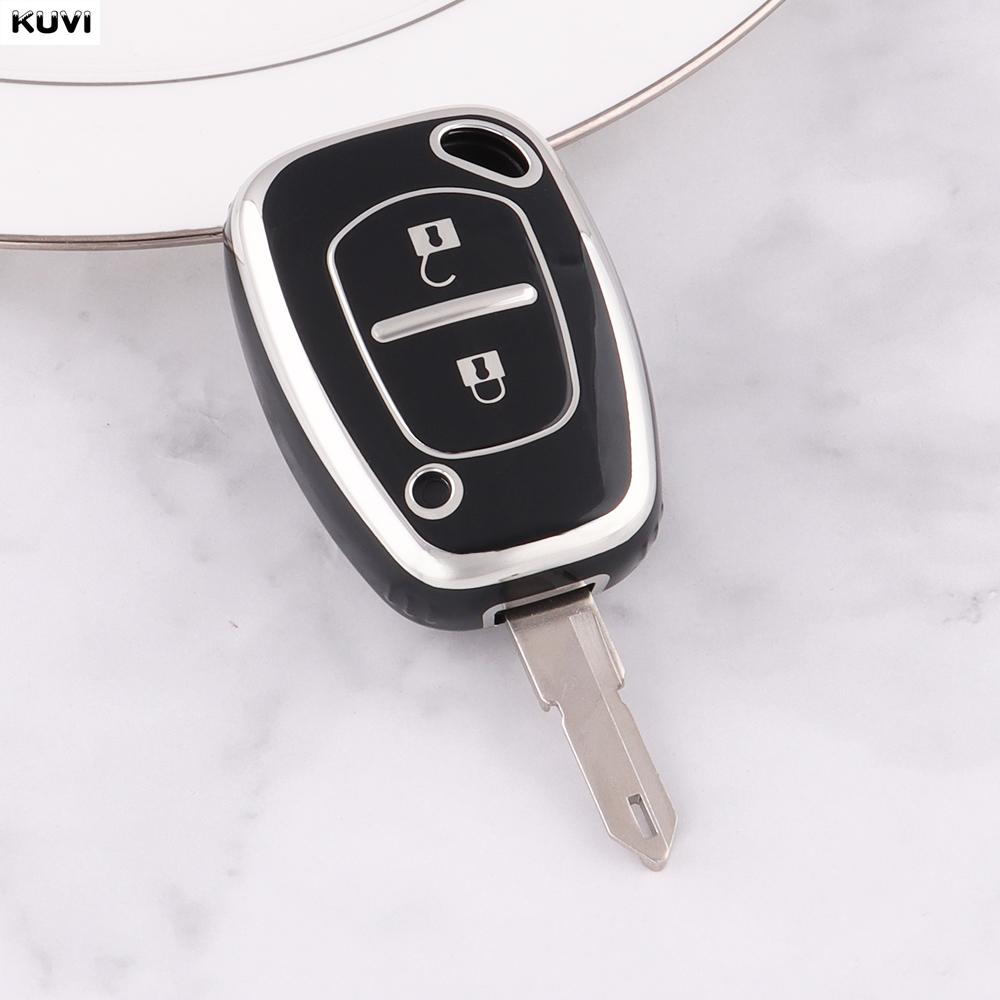 2 Buttons Tpu Style Car Key Case Cover Shell Protector For Vauxhall Opel Vivaro For Renault Movano Trafic Kangoo Accessories