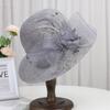 European and American sun hat, female summer French flower bucket hat, thin breathable sun hat, sunscreen fashion, foreign style cool hat