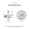 Charms Plata Horse Hoof Four-Leaf Clover Eye Beads Fit Original Bracelets Charms For Women Jewelry Diy Making Gifts