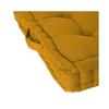 Coussin de sol 40 x 40 cm Horizon uni ocre