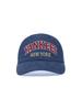 Emelbi Hip Street Lettering Structured Ball Cap Ny (Navy)