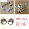 Front Rear Fog Light Frame / Tail Brake Lamp Decoration Cover Trim For Suzuki Vitara Escudo 2015 - 2018 ABS Chrome Accessories