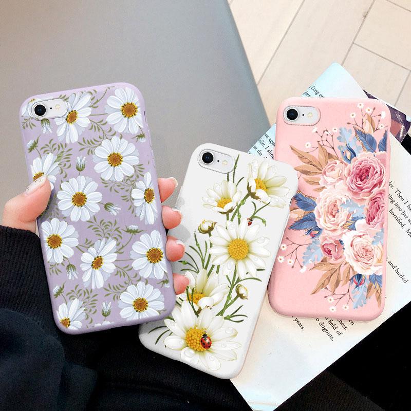 

Чехлы для телефонов Vintage Flowers Leaves Plant Rose для Apple iPhone 7 8 6 Plus 6s 7plus Fundas из силикона, защитный противоударный мягкий чехол с принтом iphone 6 or 6s