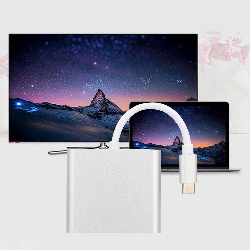 Type C To HDMi   PD Power Charging   USB3.0 Converter Adapter for Switch Game Console