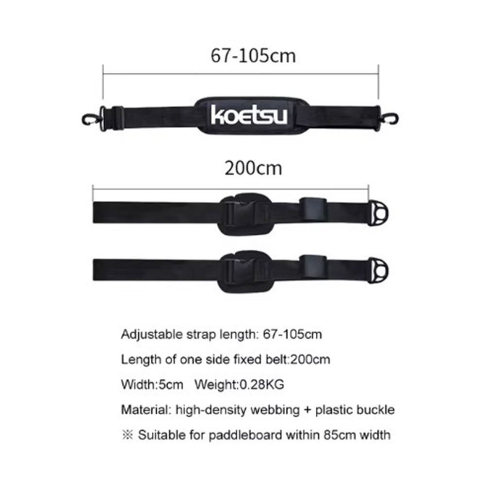 Adjustable Surfboard Shoulder Strap Portable Surfing Safety Rope  Surf Board