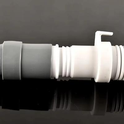 1/5Pcs 27/30mm Drain Hose Connector Plastic Joint Hose Adapter Kit White Universal Water Pipe Coupling For Washing Machine Drain