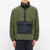 Nike ACG Logo Embroidered Half-Zip Fleece Pullover Jacket Men Jackets Army-Green CK6839-325