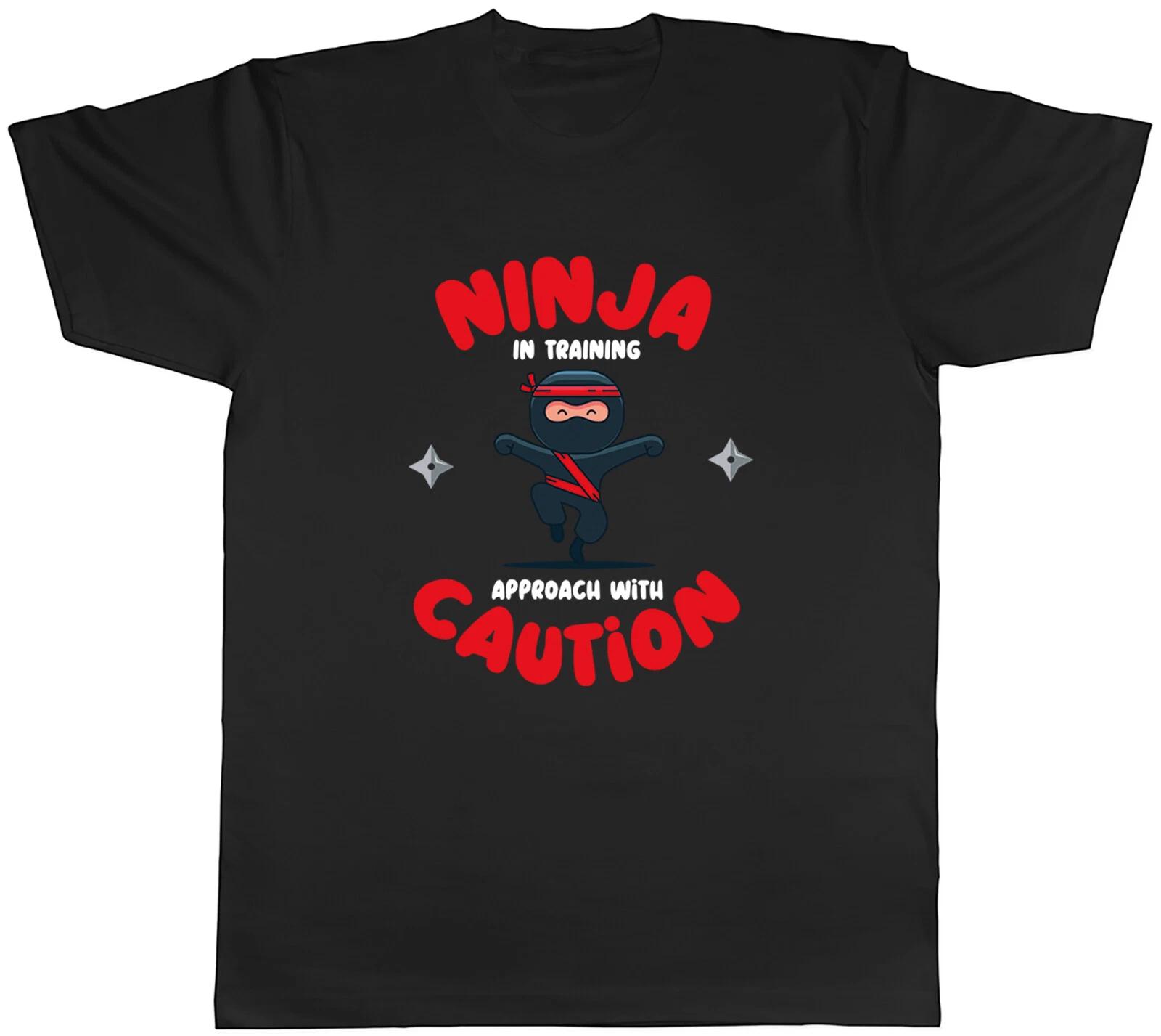 Ninja in Training Mens T-Shirt Funny Martial Arts Judo Karate Tee Gift XXXL