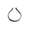 Wide Side Love Heart Hairband Hairband Women Hair Hoop Retro Leather Headband  Daily