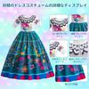 Mirabelle Princess Dress for Mirabelle Dress for Mirabelle Dress with Shoulder Headband and Mirabelle Kids Mirabelle Encanto Cosplay Suitable for
