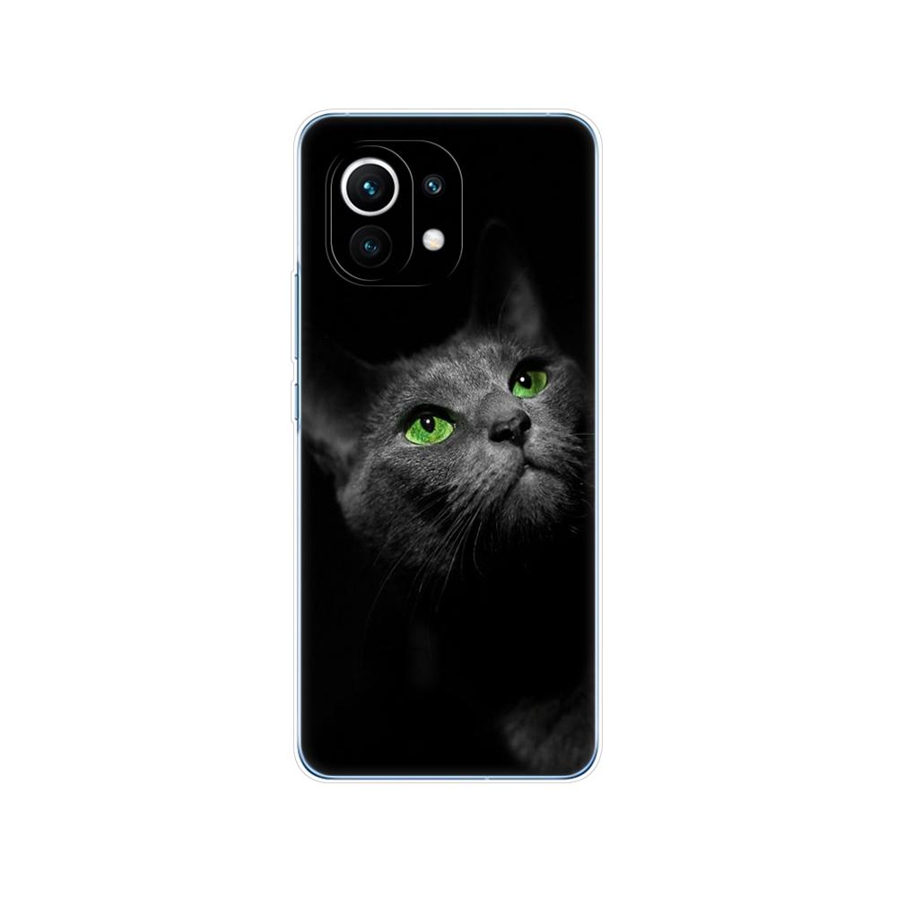 Für xiaomi Mi 11 | Mi 11 Lite 4G 5G NE| Mi 11i | Mi 11 Ultra Hülle Rückseite xiaomi11 i 11Lite Telefonhülle Xiomi Mi11Lite Silikon TPU