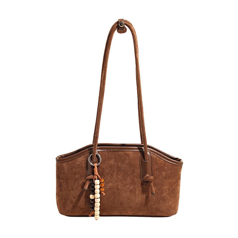 Premium texture retro large-capacity bag women's 2025 new summer commuter shoulder bag portable tote bag