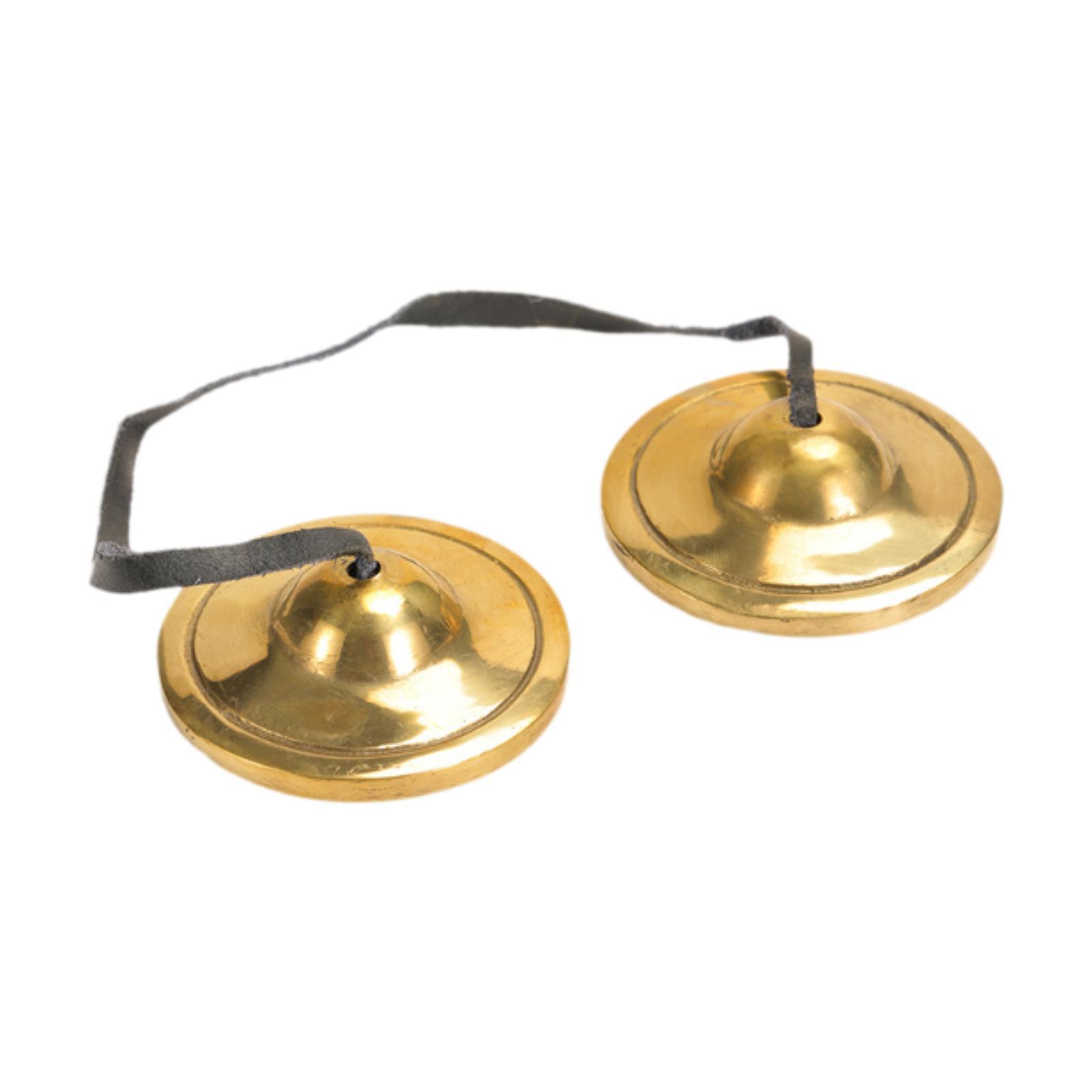 Tibetan Tingsha Cymbals 6.5cm Diameter Easy to Play Tibetan Meditation Bells