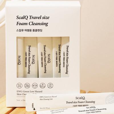 ScalQ Travel Mildly Acidic Foam Cleansing 5ml (20ea)