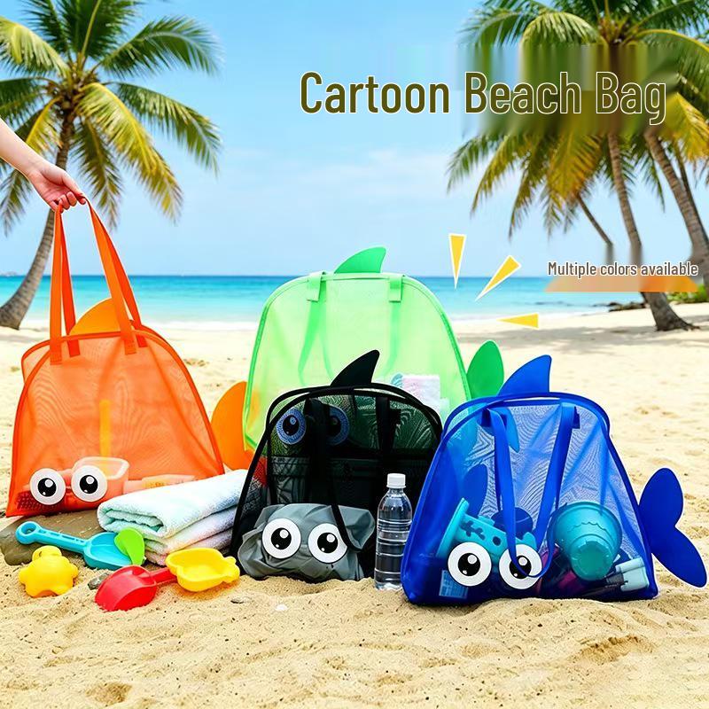 Children's Summer Cartoon Beach & Toiletry Storage Bag