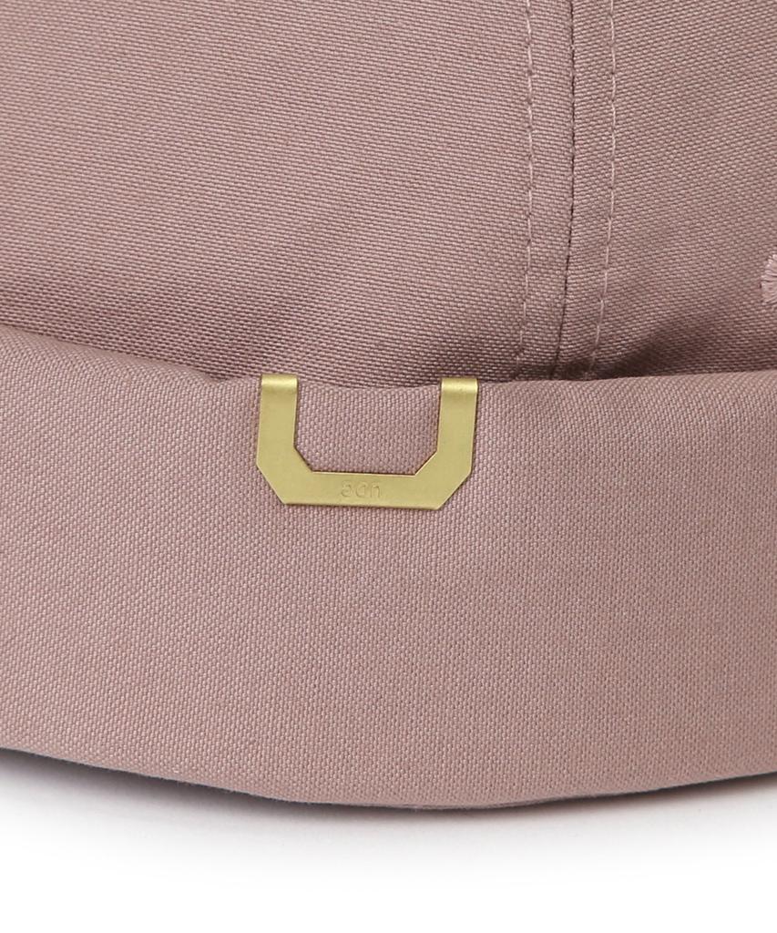 Eondeokeonteulolseutyudio Cotton Brimless Cap Half Moon / Seed Bio / Pink