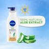 Lait corporel NIVEA Aloe Protection 400 ml | SPF 15 | Extraits d'aloe vera | Sérum hydratant | Hommes et femmes | Tous types de peau