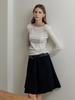Hunch Shoulder Slit Strap T-Shirt (2Color)