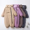 Winter Baby Clothes Warm Fur Boys Snowsuit Baby Ski Rompers Kids Girls Jumpsuits