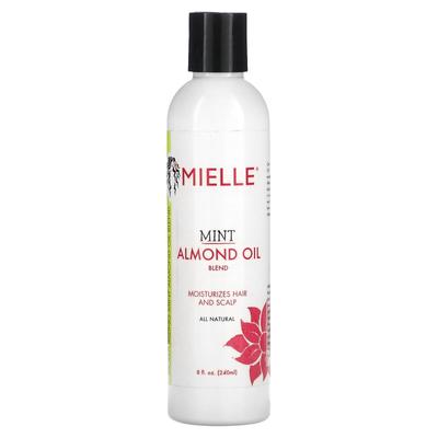 Miscela di Olio di Mandorle, Aroma Menta, 8 fl oz (240 ml)