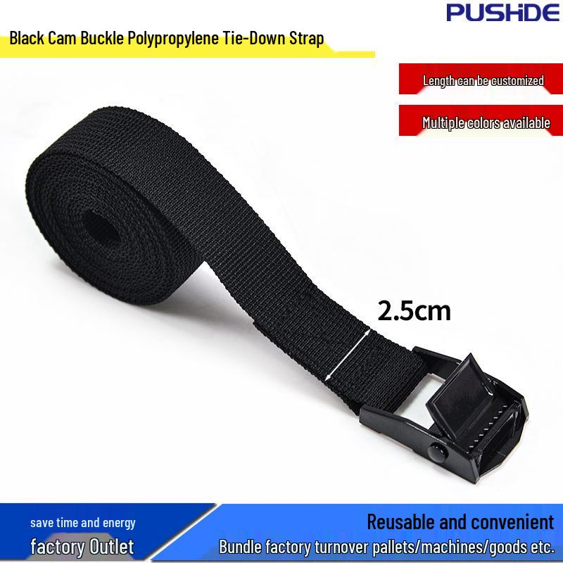 Zinc Alloy Cam Buckle Polypropylene Strap for Cargo Tie-Down