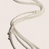 1pc Elegant Premium White Pearl Waist Chain Summer, School Fall, Autumn, Halloween