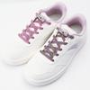 Colorful Glitter Flat Shoelace  No Tie Shoe Laces Elastic Laces Sneakers Diamond Lock Shoelaces Without Ties Shoe Accessories