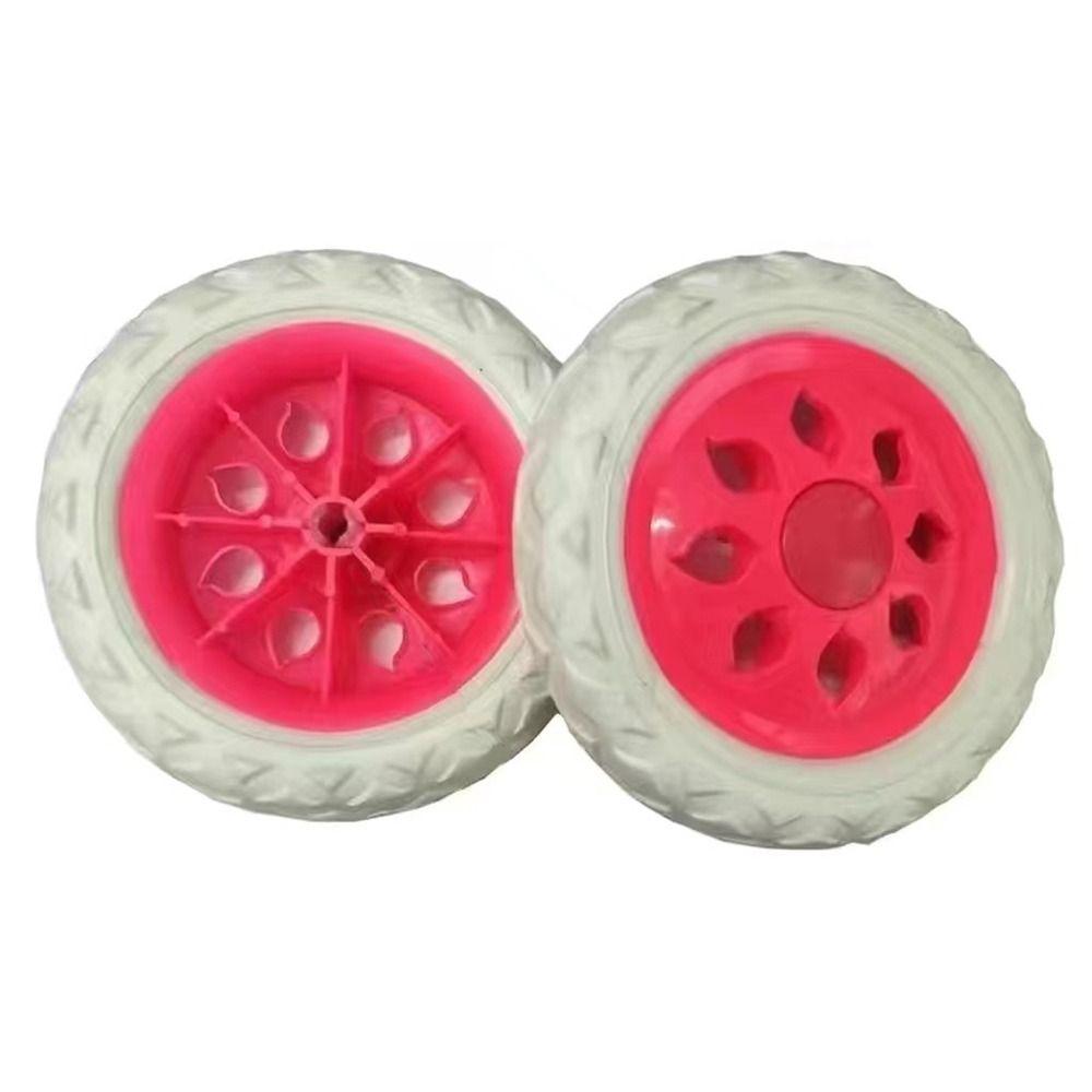 2 Stück EVA Einkaufswagenräder 6,3 Zoll Rollstuhlrolle Mode Reise-Trolleyrolle