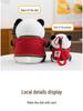 Chinese-Style Hanfu Panda Plush Toy - Customizable Logo, Perfect for Gifts