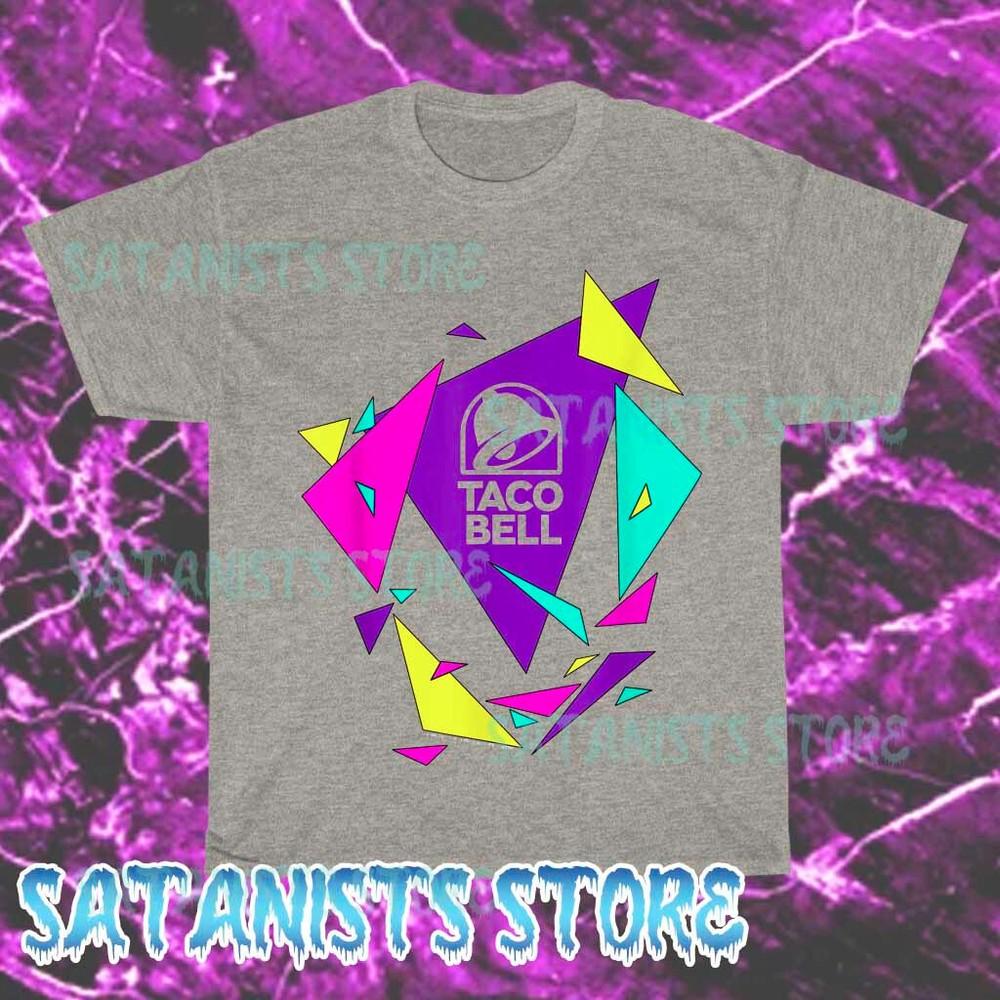 

New Taco bell 1994 Logo Grey Hoodie Sweatshirt Funny Size S to 5XL L