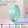 LED Digital LED Digital Armband Wasserdichte Elektronische Uhr Neues Smartes Silikonarmband Kinder