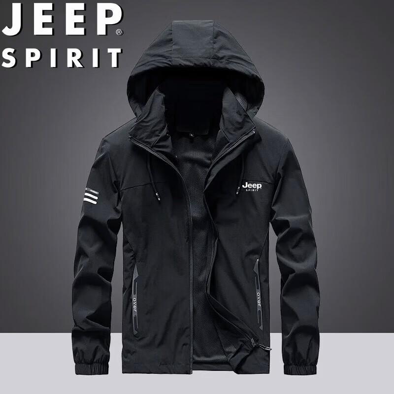 

JEEP SPIRIT Men s Plush Lined Hooded Outdoor Jacket 3XL