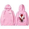 Rapper Niro OX7 Album Graphic Hoodie Men Women Hip Hop Fashion Pop Music Sweatshirt Male Casual Cotton Vintage Pullover Hoodies