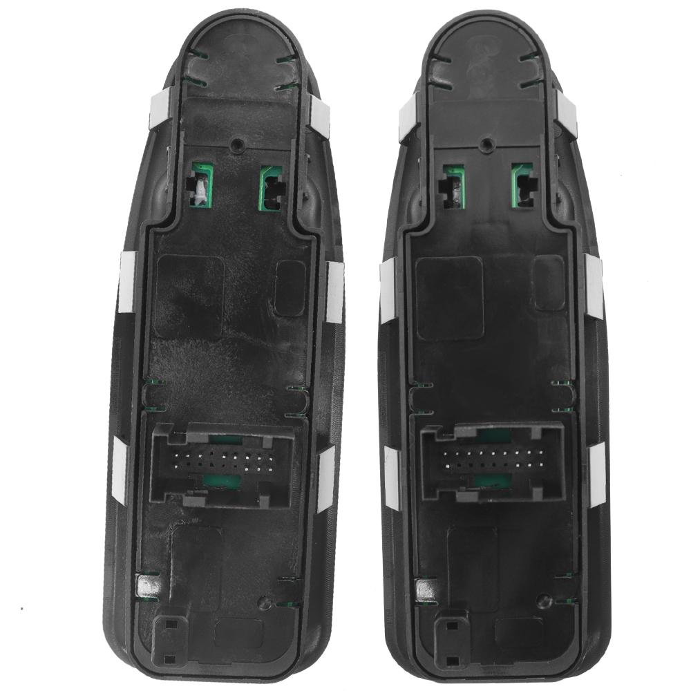 Buton de control al comutatorului geamului electric cu 12/13 pini 6554.ZJ pentru Fiat Scudo Citroen Jumpy Dispatch Peugeot Expert Master 2007-2016