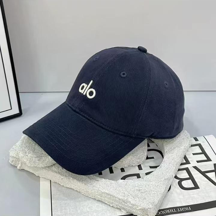 Baseballkappe Bestickt Einfache Buchstaben Lässig Vielseitig Hergestellt aus reiner Baumwolle Schirm Sonne Perfekt für Outdoor-Sportarten Sommer 6-Panel