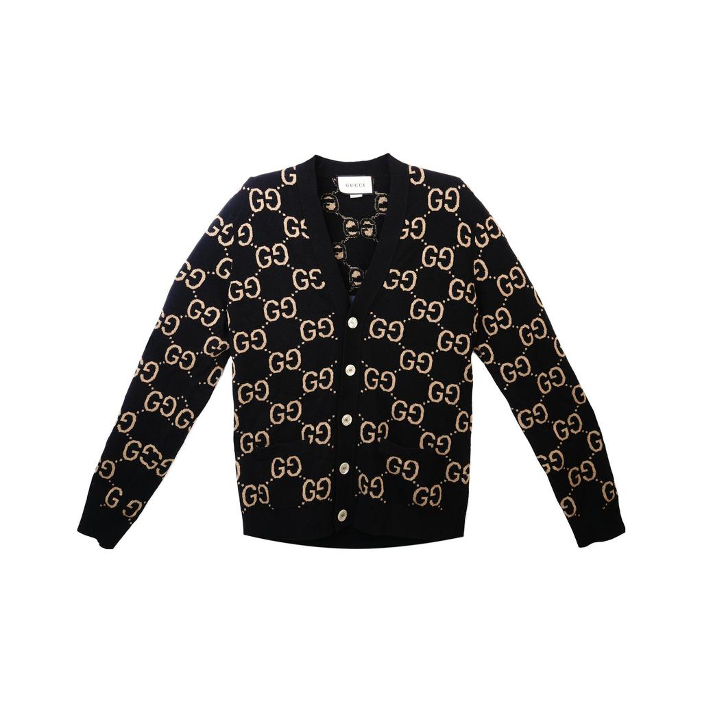 GUCCI Gg Jacquard Button-Up Cardigan 694758-XKCC5-1440