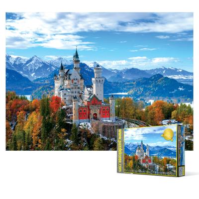 2000-teiliges Puzzle - Herrlicher Spätherbst auf Schloss Neuschwanstein, beliebtes koreanisches Puzzle