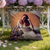 Band F-Florence Road Cushion Cover Home & Car Dual-Scene Pillow Cover: Reversible for Premium Comfort