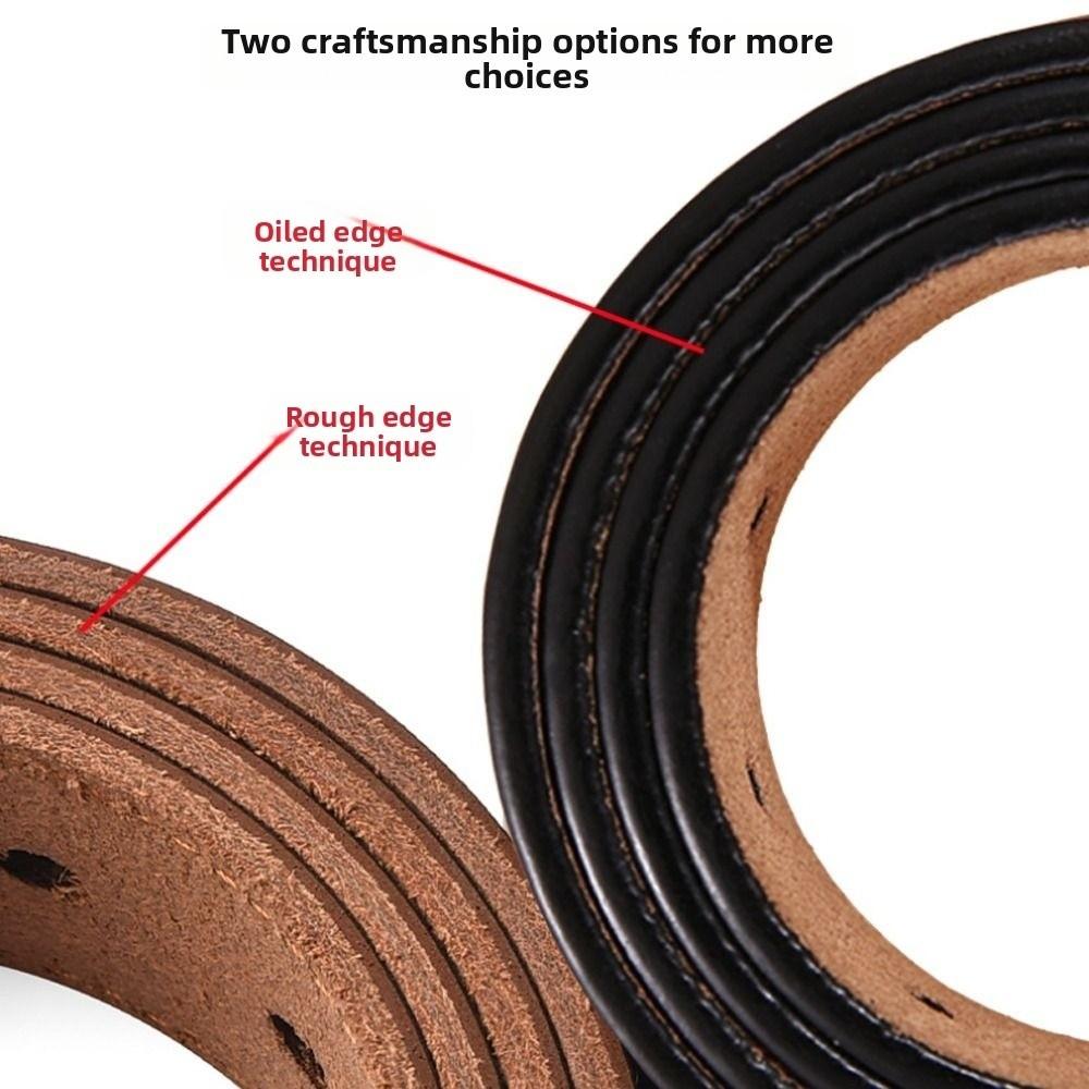 Classic Leather Belt Versatile Waist Belts Waist Accessories Men Belt  Formal Occasions