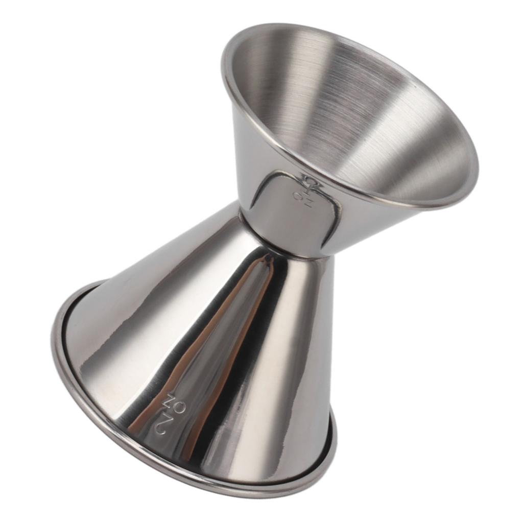 Double Head Measuring Cup Professional 304 Stainless Steel Cocktail Jigger for Restaurant Bar