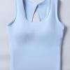 Hollow Back Yoga Top with Built-in Bra BX307