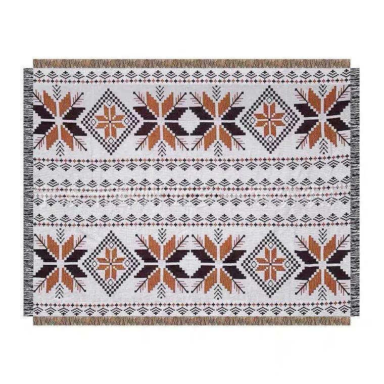 Sucre Nordic Style Sofa Towel Sofa Blanket Full Cover Blanket Outdoor Blanket Decorative Bedside Towel Back Blanket