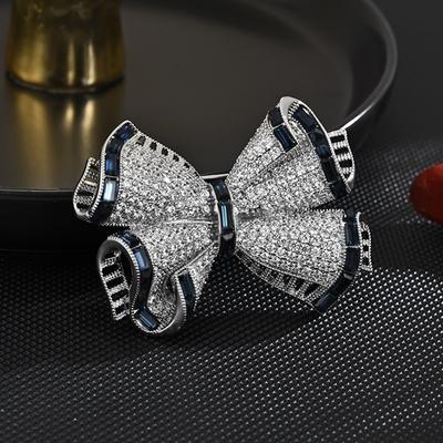 Damers Lätt Lyx Vintage Elegant och Modernt Rosettbrosch Mångsidig och Unik Designkänsla Dagliga Accessoarer