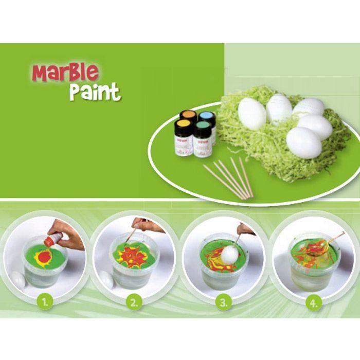 Peinture à marbrer 20 ml - Argent