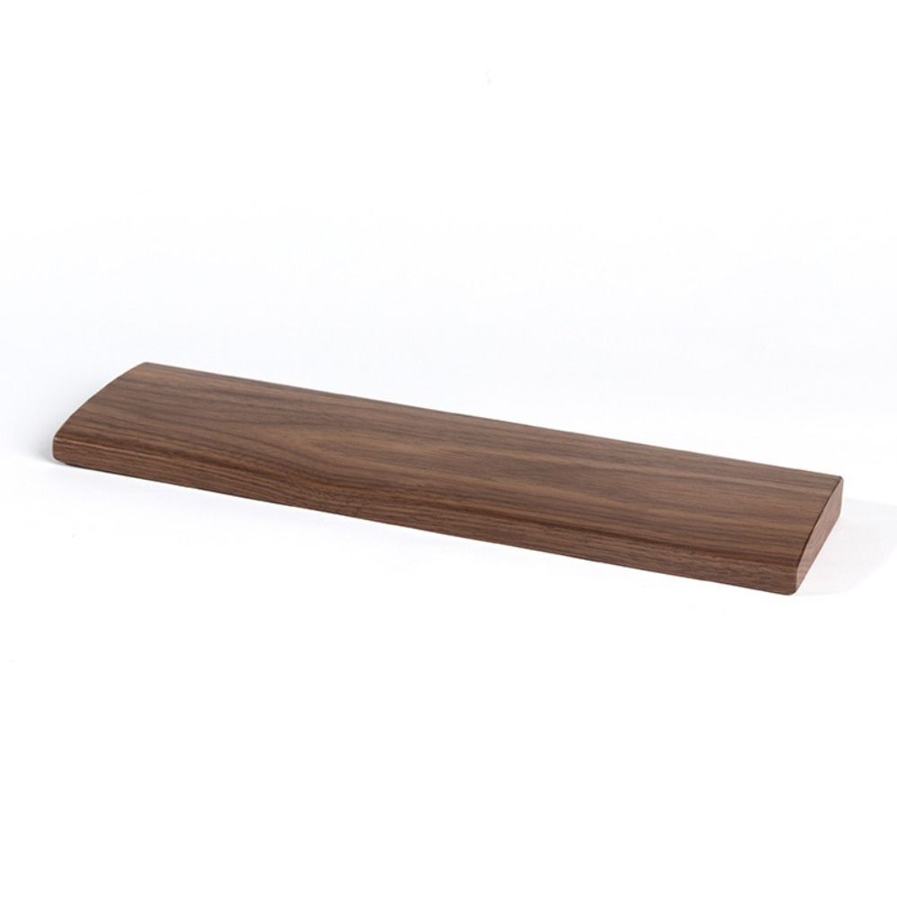 

Walnut Wooden Keyboard Wrist Rest Easy Typing Hand Rest Mat Palm Keyboard Holder Anti-Fatigue Beech17cm