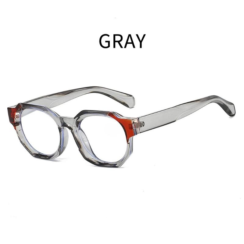 New Fashion Square Frame Reading Glasses Men and Women Fashion High-definition Anti-blue Light Glasses Presbyopia Glasses +4.0