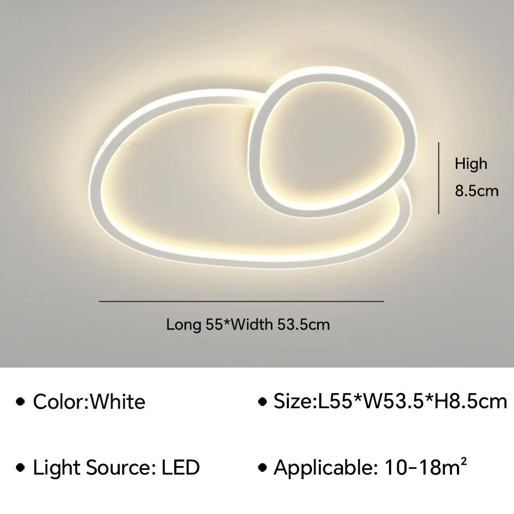 Modern LED Ceiling Chandelier Lamp For Living Dining Room Bedroom children's Study room Balcony Home Decoration Lighting Fixture