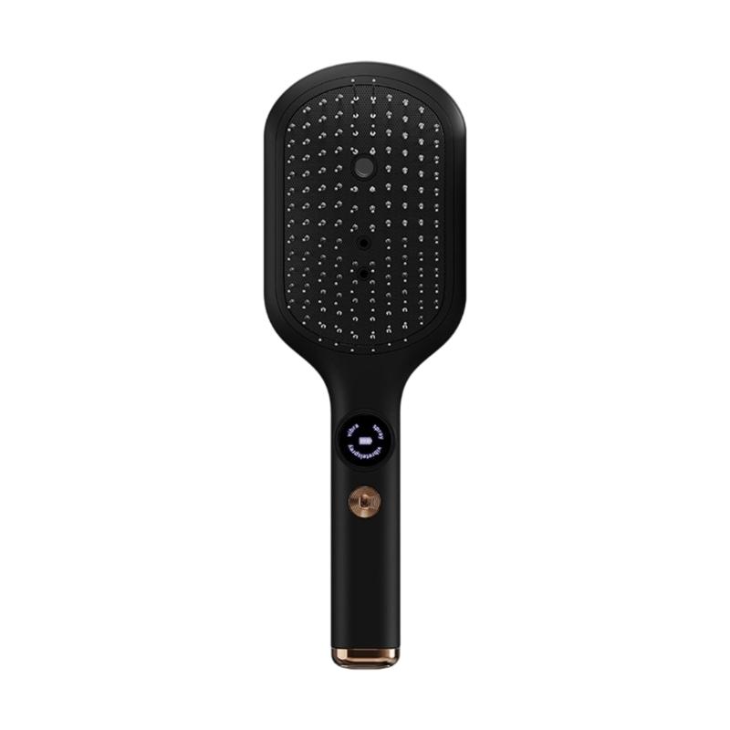 

Essential Oil Diffusing Scalp Massage Comb With Intelligent Technology For Effective Stress Relief And Relaxation чорний