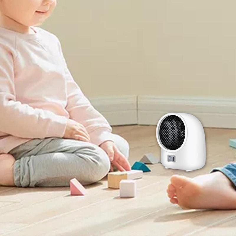Mini Electric Air Heater Powerful Warm Blower Fast Heater Fan Desktop Electric Heater Home Dormitory Office Tools