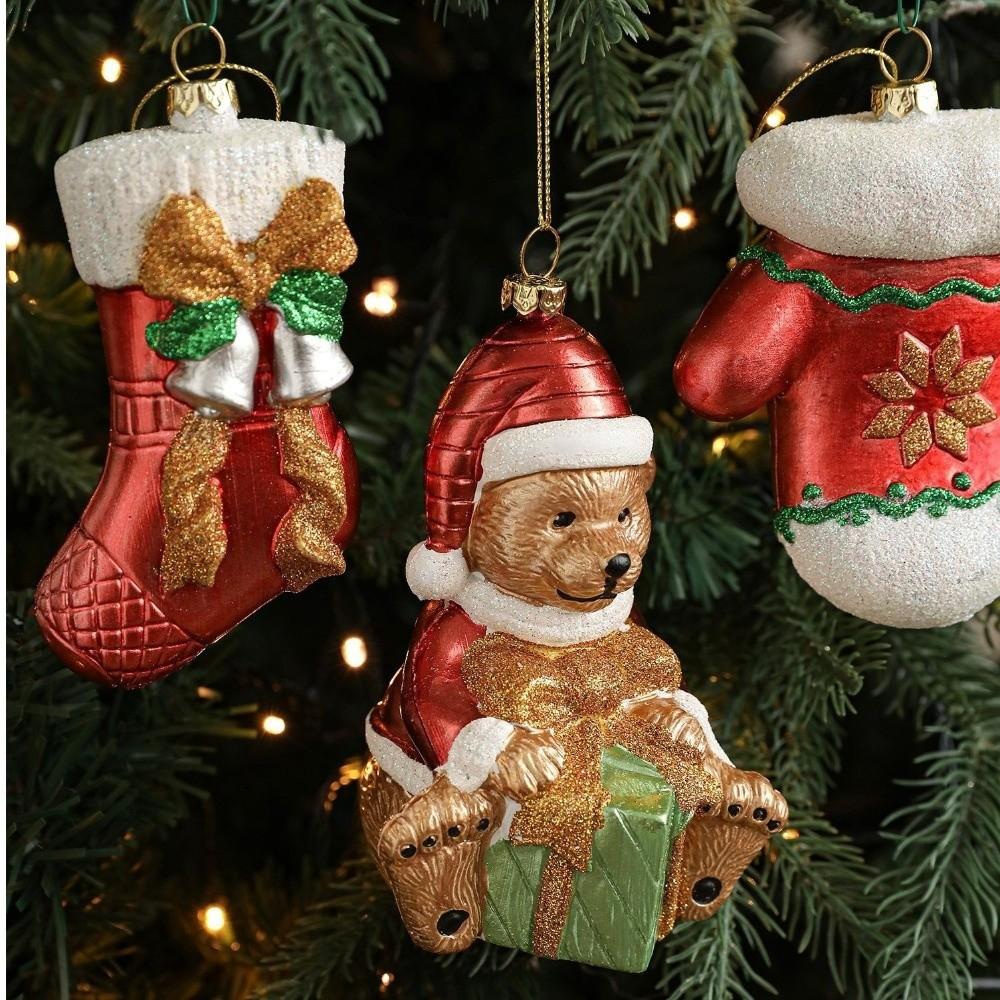 Cute Christmas Ornaments DIY Christmas Tree Hanging Ornaments Christmas Tree Pendant Xmas Party